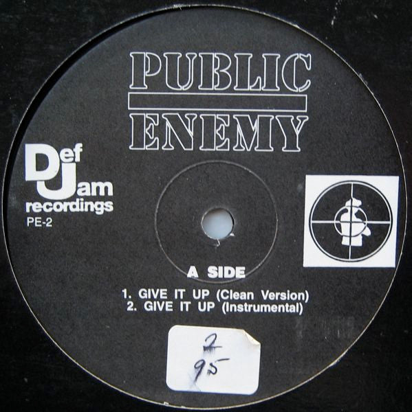 Public Enemy : Give It Up (12", Promo)