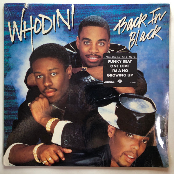 Whodini : Back In Black (LP, Album)