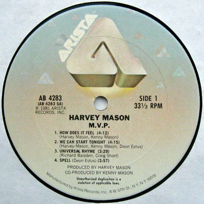 Harvey Mason : M.V.P. (LP, Album)