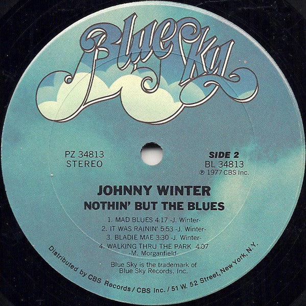 Johnny Winter : Nothin' But The Blues (LP, Album)