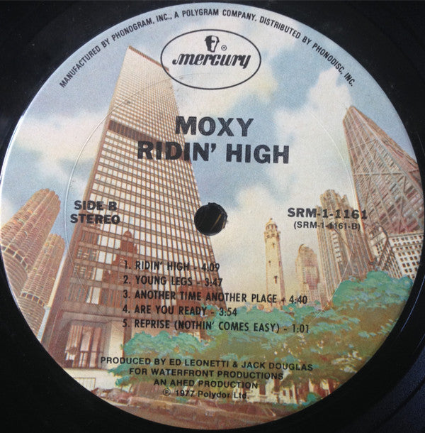 Moxy (2) : Ridin' High (LP, Album, Ter)