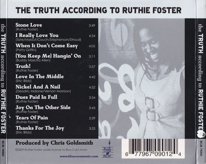 Ruthie Foster : The Truth According To Ruthie Foster (CD, Album, Dig)