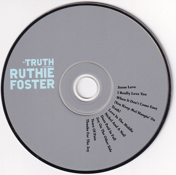 Ruthie Foster : The Truth According To Ruthie Foster (CD, Album, Dig)