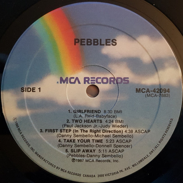 Pebbles : Pebbles (LP, Album)