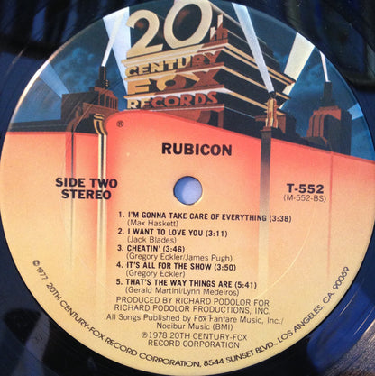 Rubicon (2) : Rubicon (LP, Album, Ter)