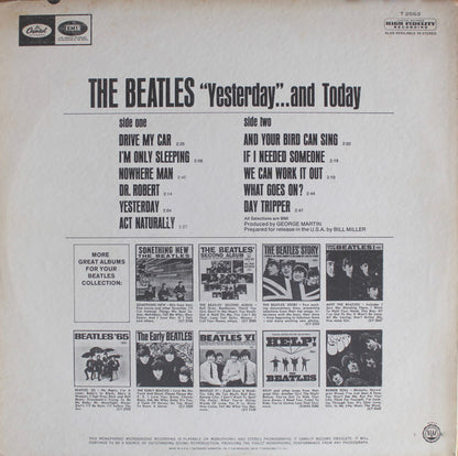 The Beatles : Yesterday And Today (LP, Album, Comp, Mono, Scr)